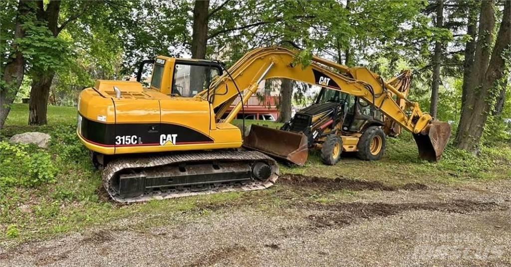 CAT 315CL Kāpurķēžu ekskavatori