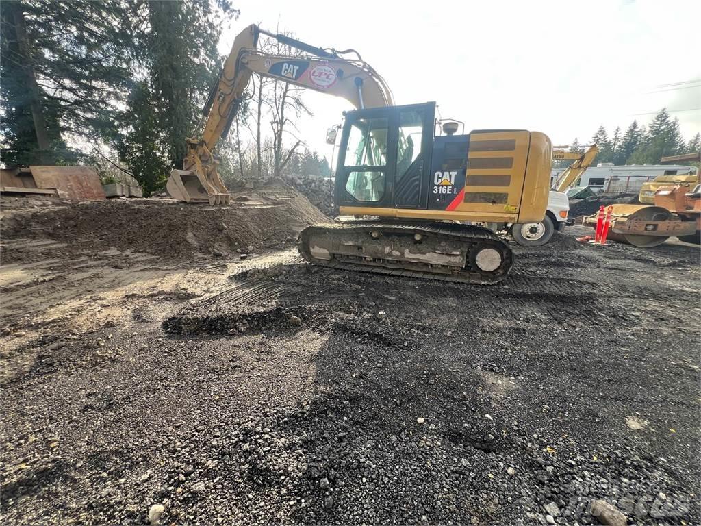 CAT 316 Kāpurķēžu ekskavatori