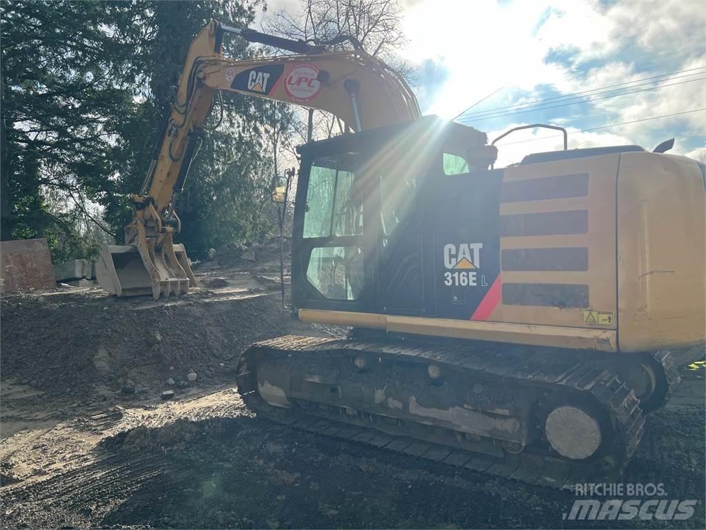 CAT 316 Kāpurķēžu ekskavatori