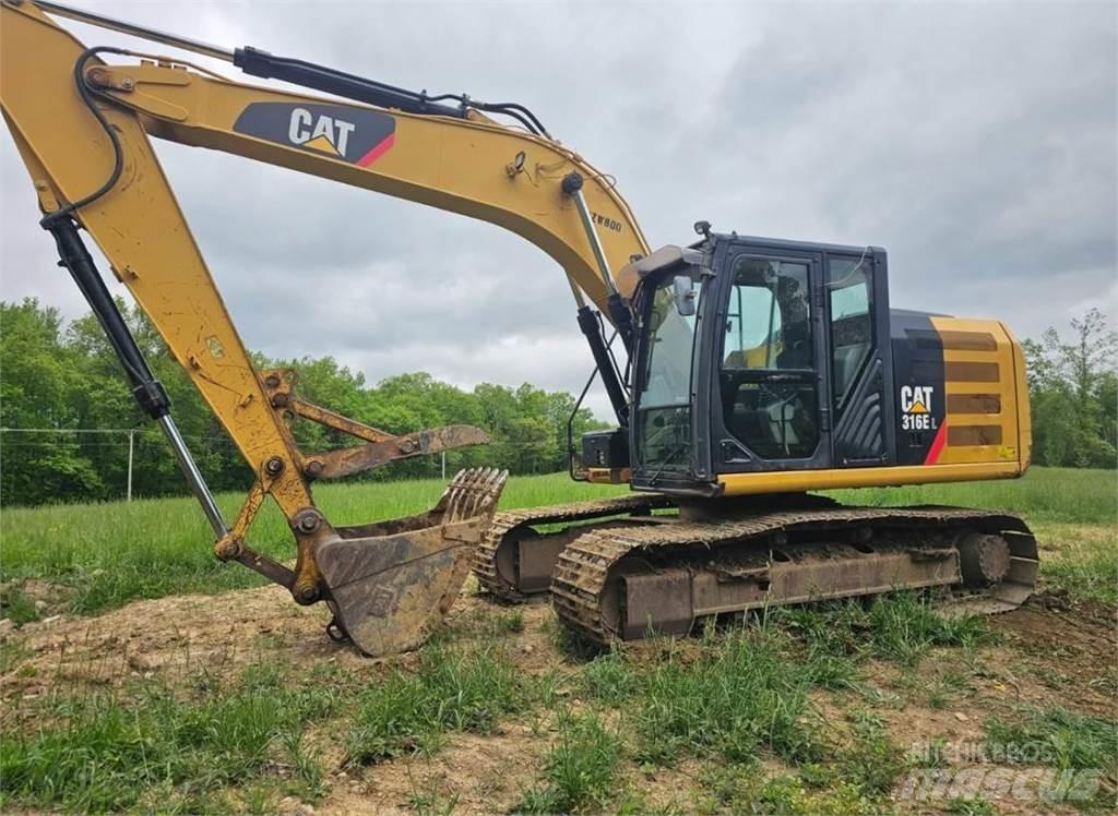 CAT 316EL Kāpurķēžu ekskavatori