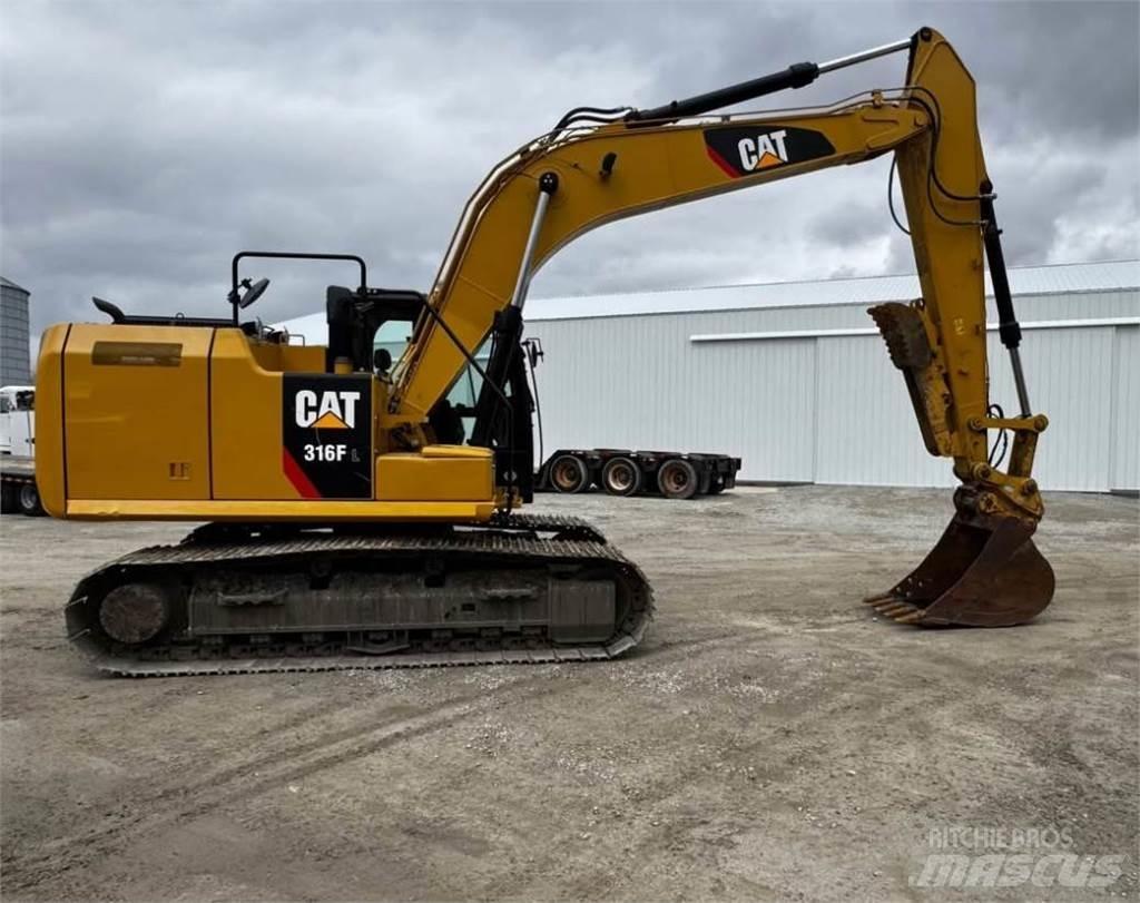 CAT 316FL Kāpurķēžu ekskavatori