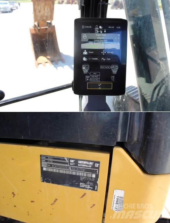 CAT 320 Kāpurķēžu ekskavatori