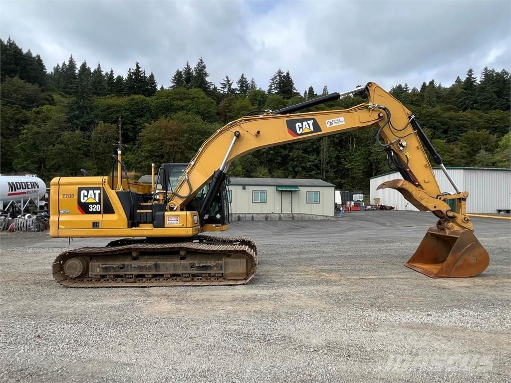 CAT 320 Kāpurķēžu ekskavatori
