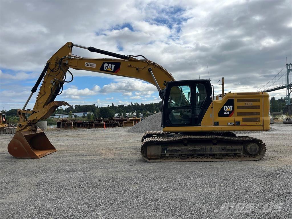 CAT 320 Kāpurķēžu ekskavatori
