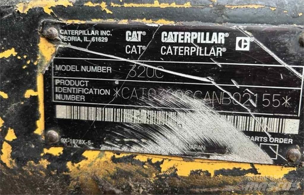 CAT 320C Kāpurķēžu ekskavatori