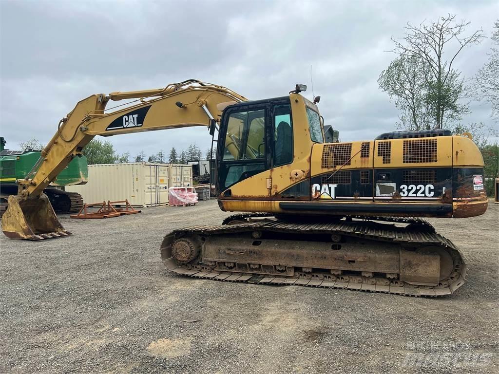 CAT 322C Kāpurķēžu ekskavatori