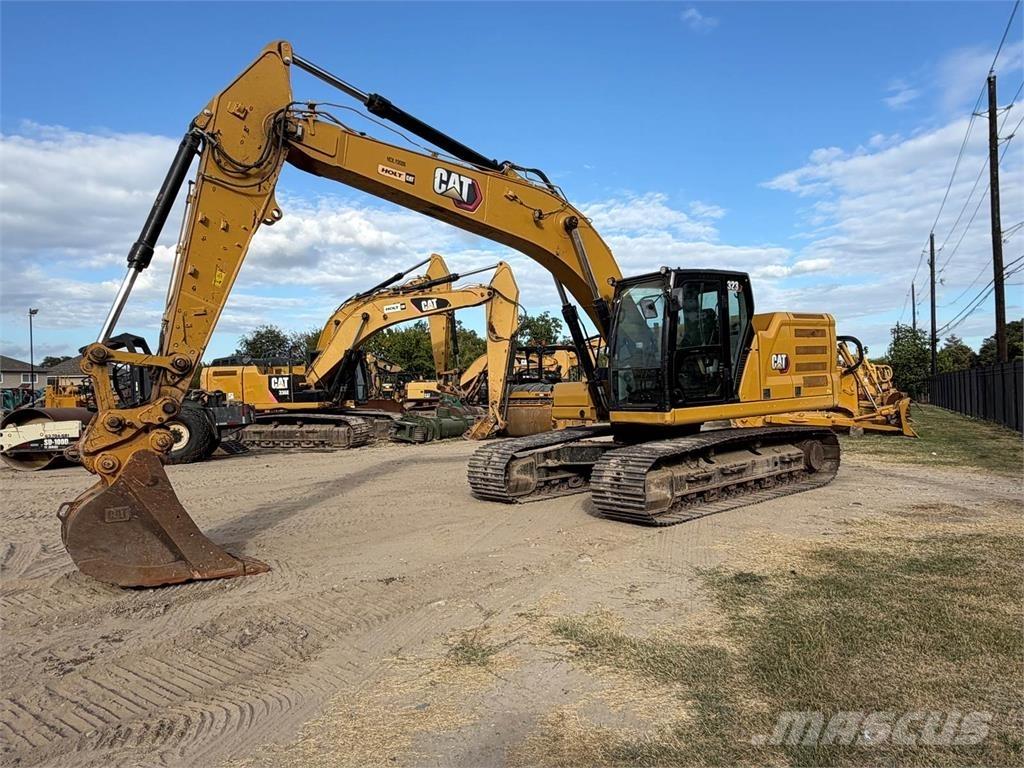 CAT 323 Kāpurķēžu ekskavatori