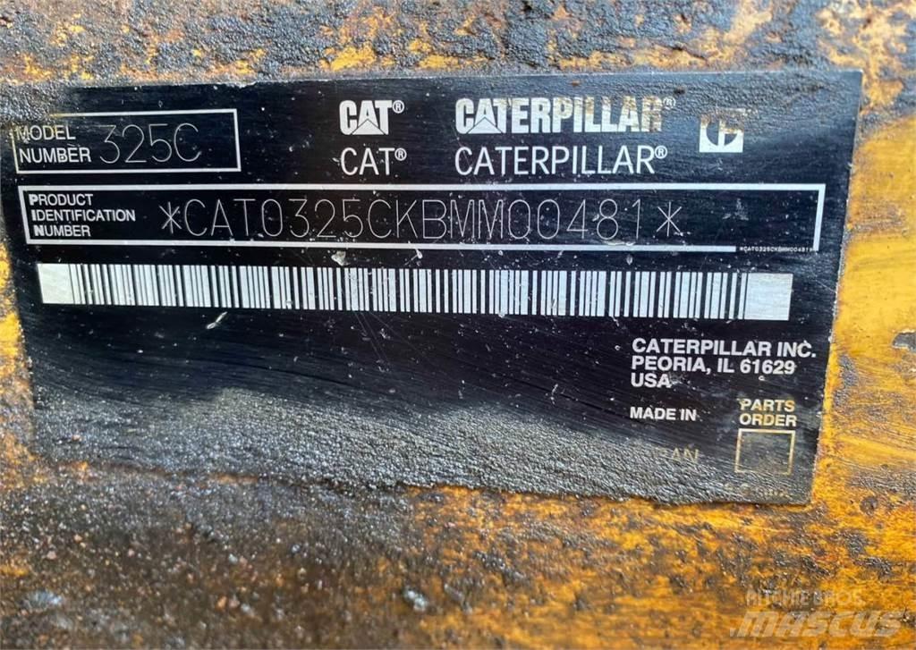 CAT 325C Kāpurķēžu ekskavatori