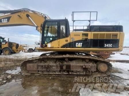 CAT 345C Kāpurķēžu ekskavatori