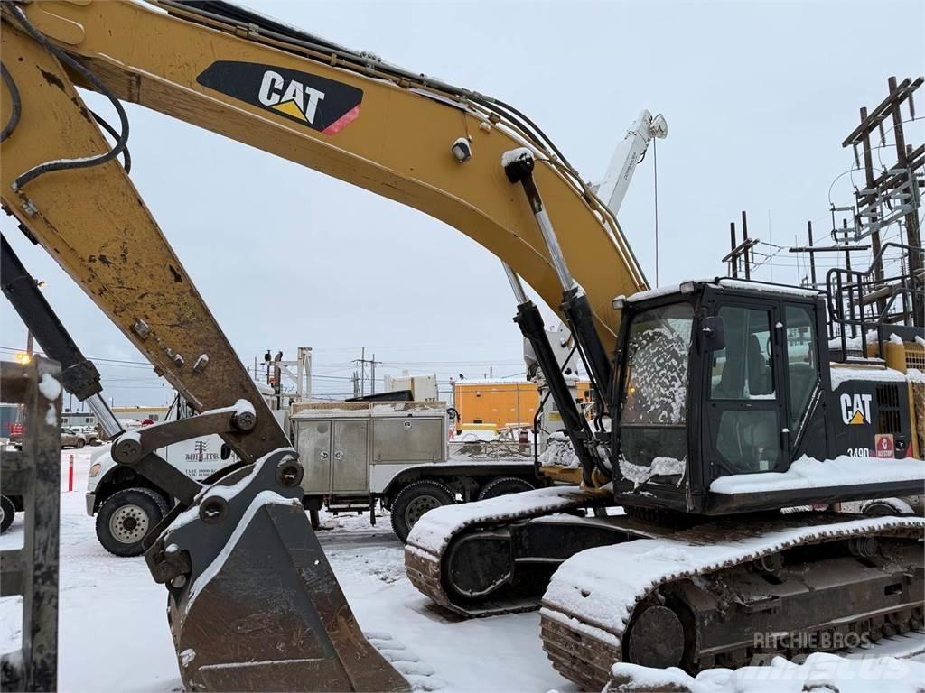 CAT 349D2 Kāpurķēžu ekskavatori