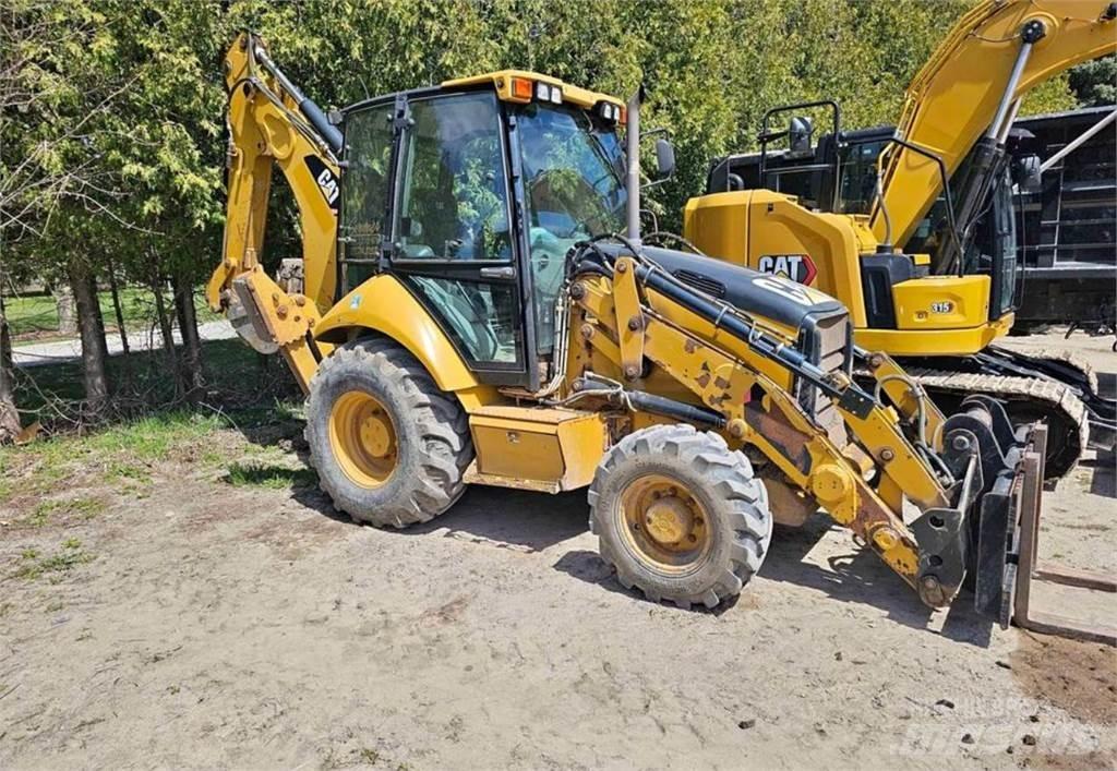 CAT 420E Ekskavatori-iekrāvēji