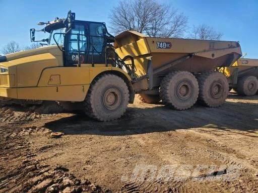CAT 740GC Artikulētie pašizgāzēji