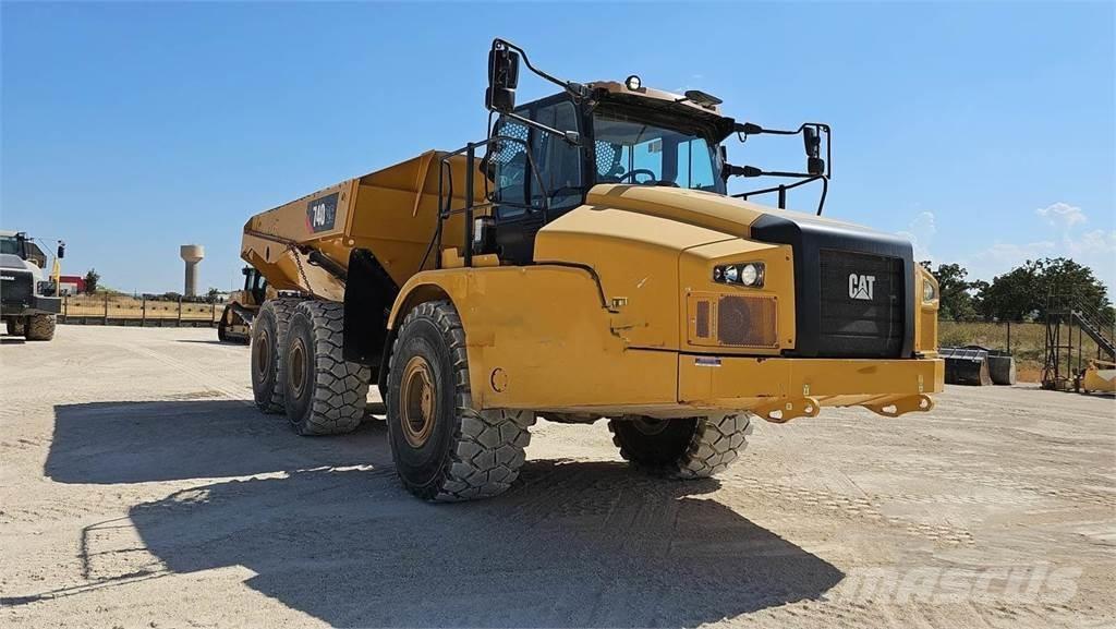 CAT 740GC Artikulētie pašizgāzēji