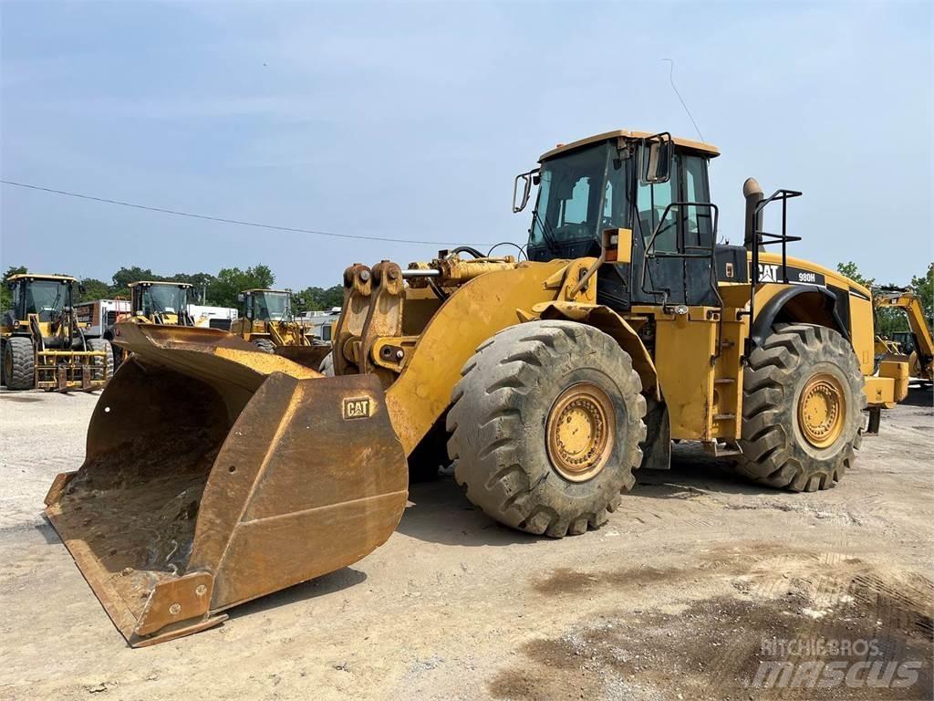CAT 980H Iekrāvēji uz riteņiem
