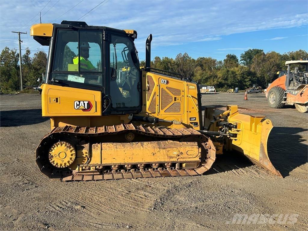 CAT D3 LGP Kāpurķēžu buldozeri
