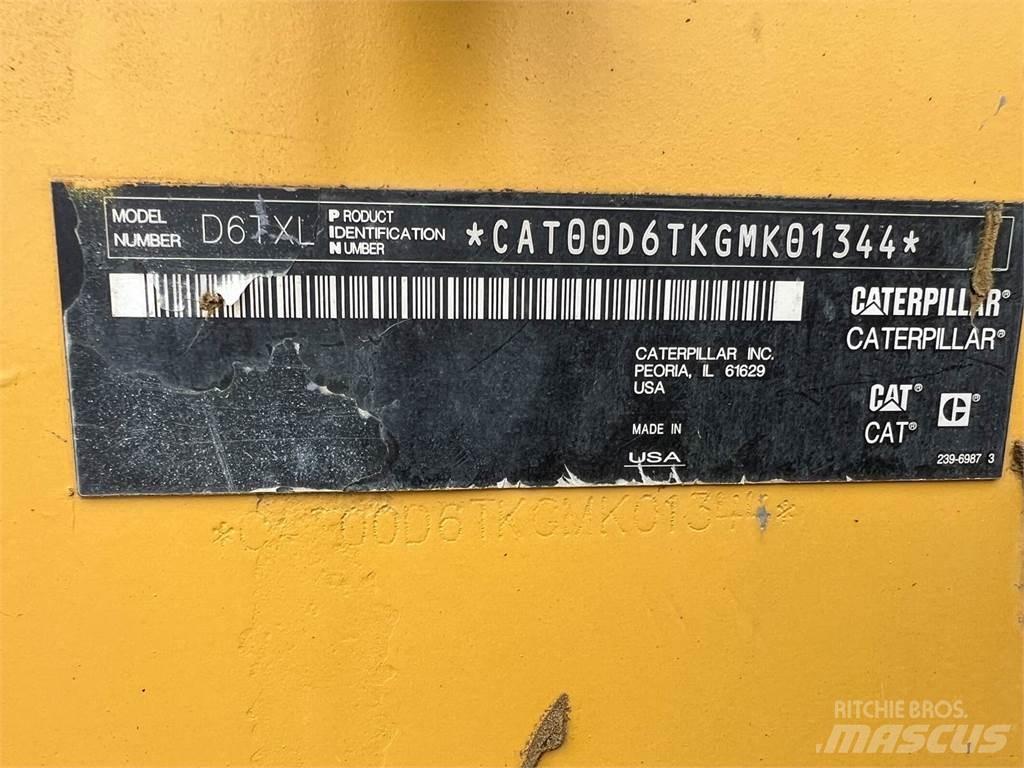 CAT D6T XL Kāpurķēžu buldozeri