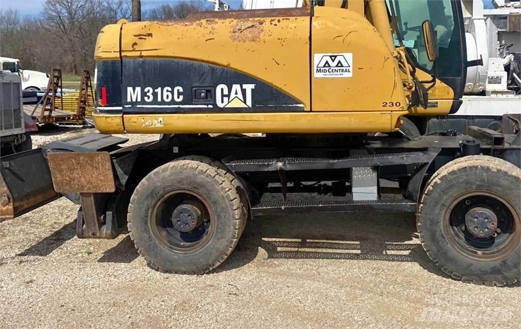 CAT M316C Ekskavatori uz riteņiem