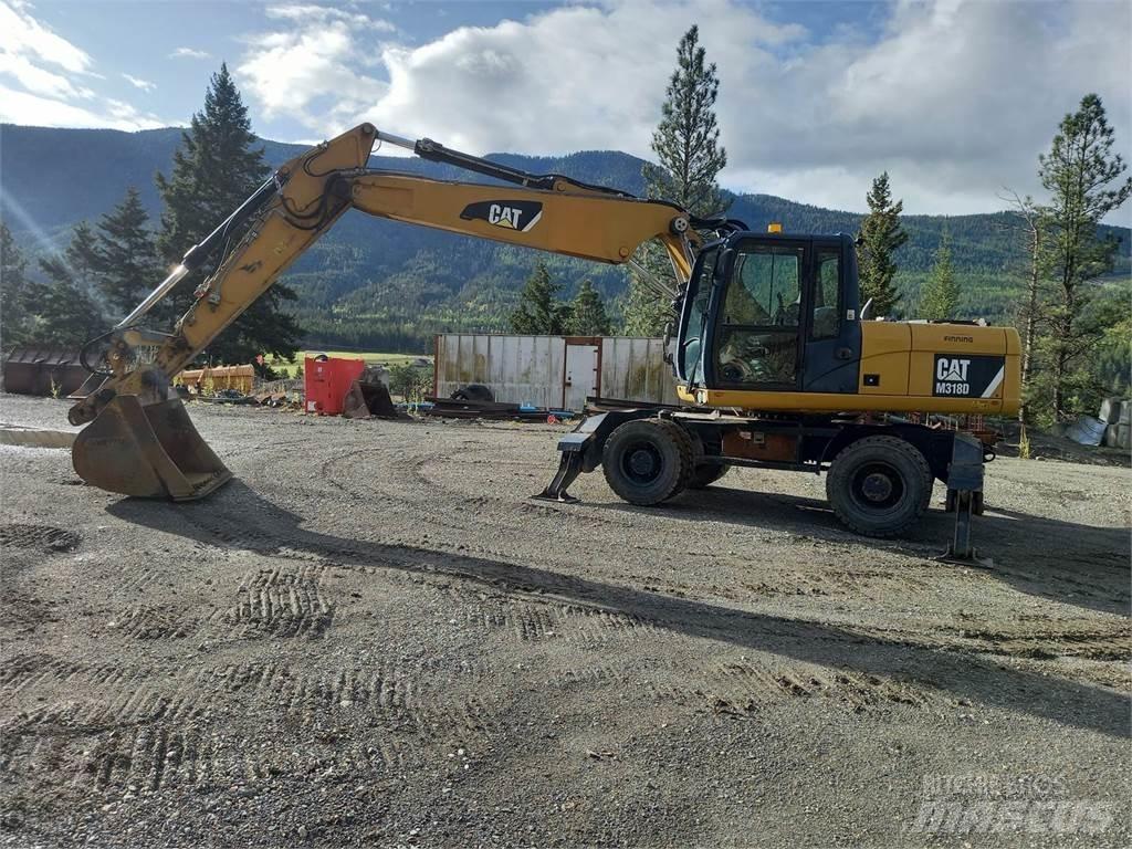 CAT M318D Kāpurķēžu ekskavatori