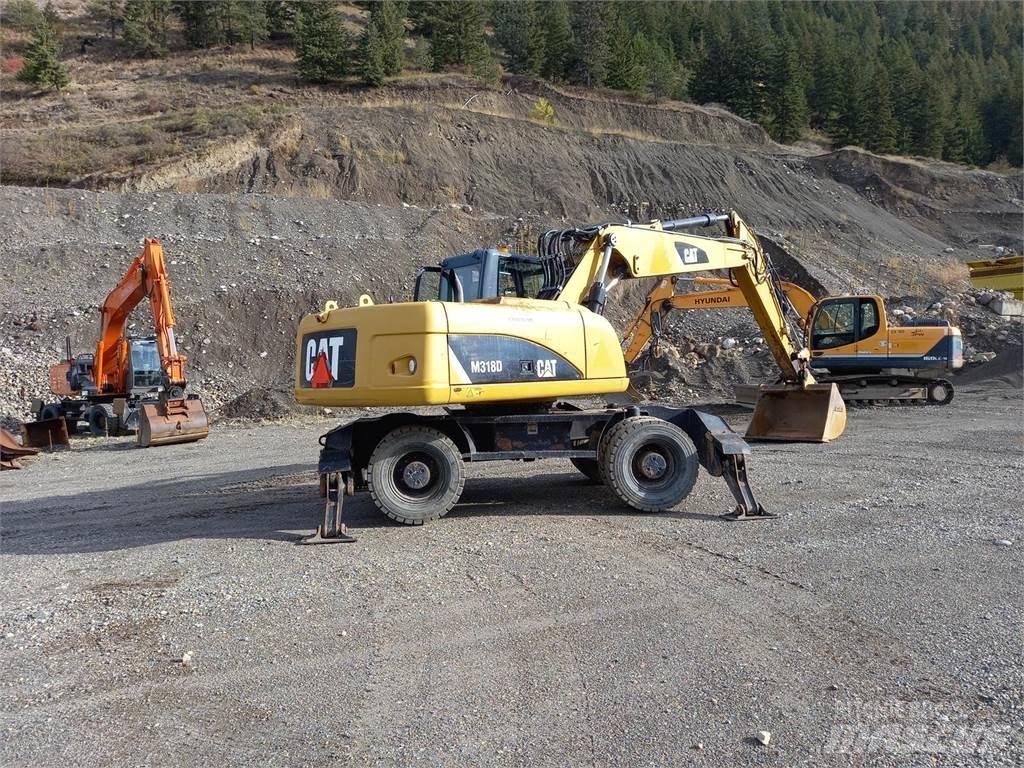 CAT M318D Kāpurķēžu ekskavatori