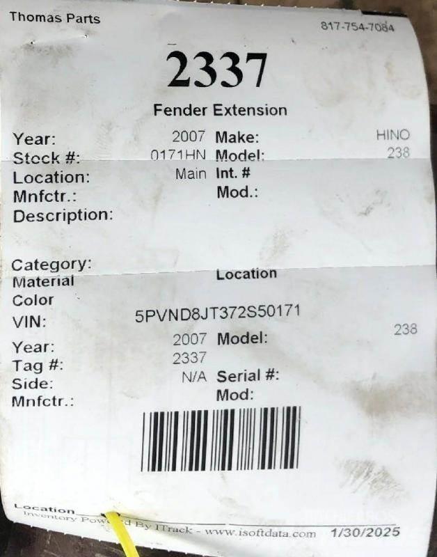 Hino 238 Transports- Citi