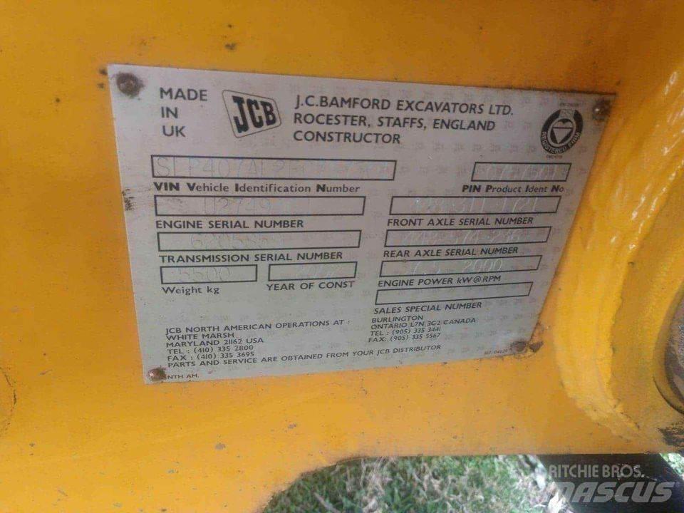 JCB 407 Iekrāvēji uz riteņiem
