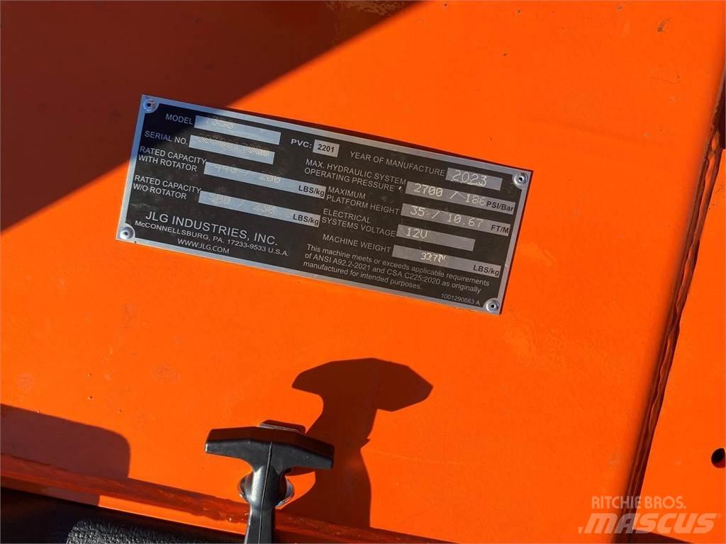 JLG T350 Pacēlājplatformas - piekabes
