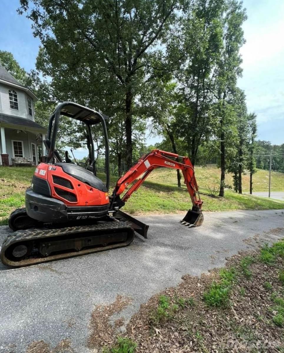 Kubota U25 Mini ekskavatori < 7 t