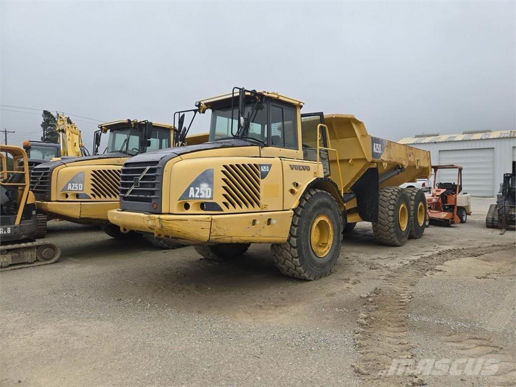 Volvo A25D Artikulētie pašizgāzēji