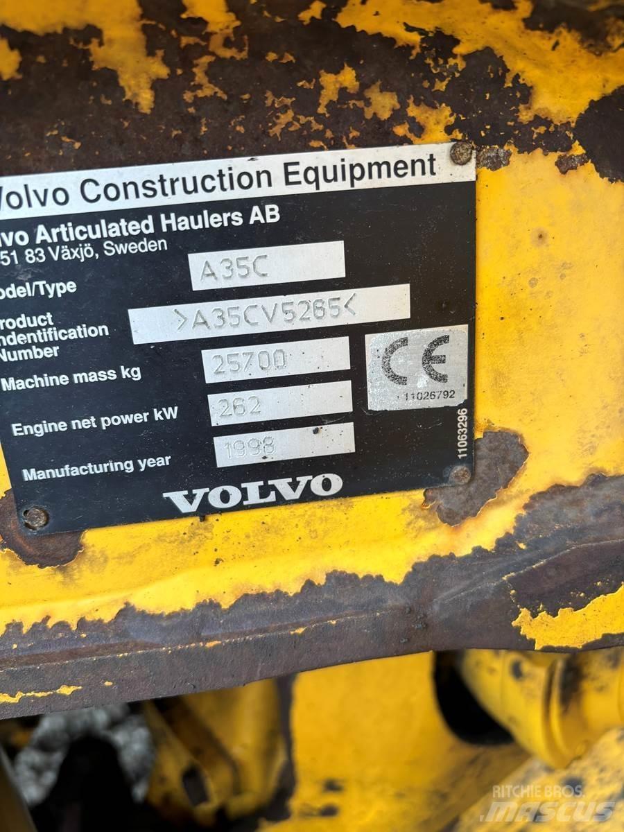 Volvo A35C Artikulētie pašizgāzēji