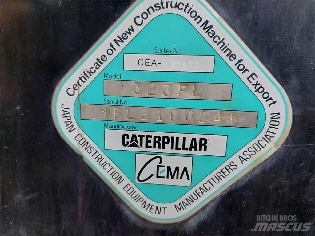 CAT 323F Kāpurķēžu ekskavatori