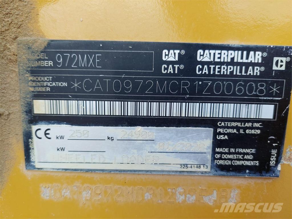 CAT 972MXE Iekrāvēji uz riteņiem