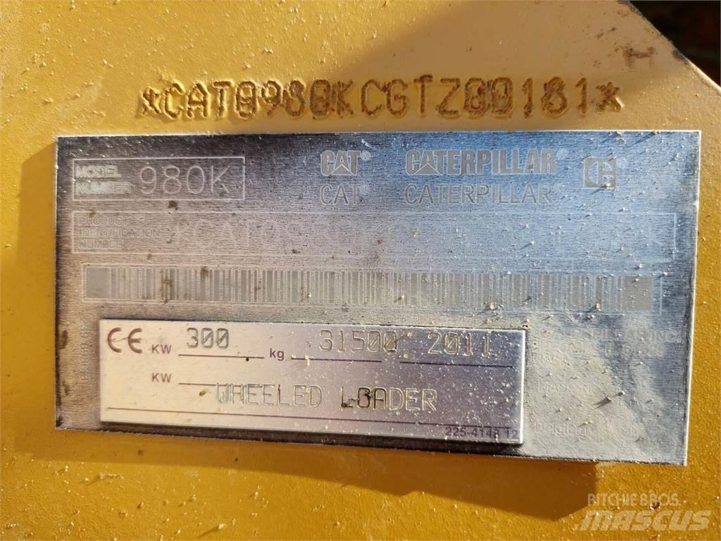 CAT 980K Iekrāvēji uz riteņiem
