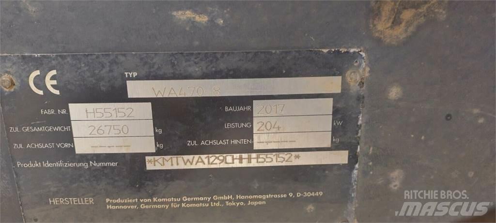 Komatsu WA 470-8 Iekrāvēji uz riteņiem