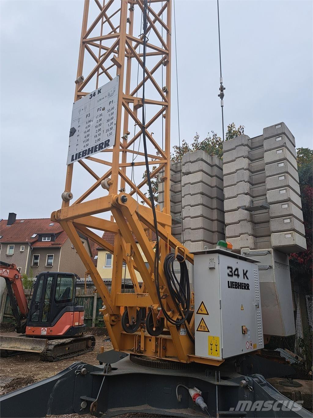 Liebherr 34 K Būvniecība- Citi