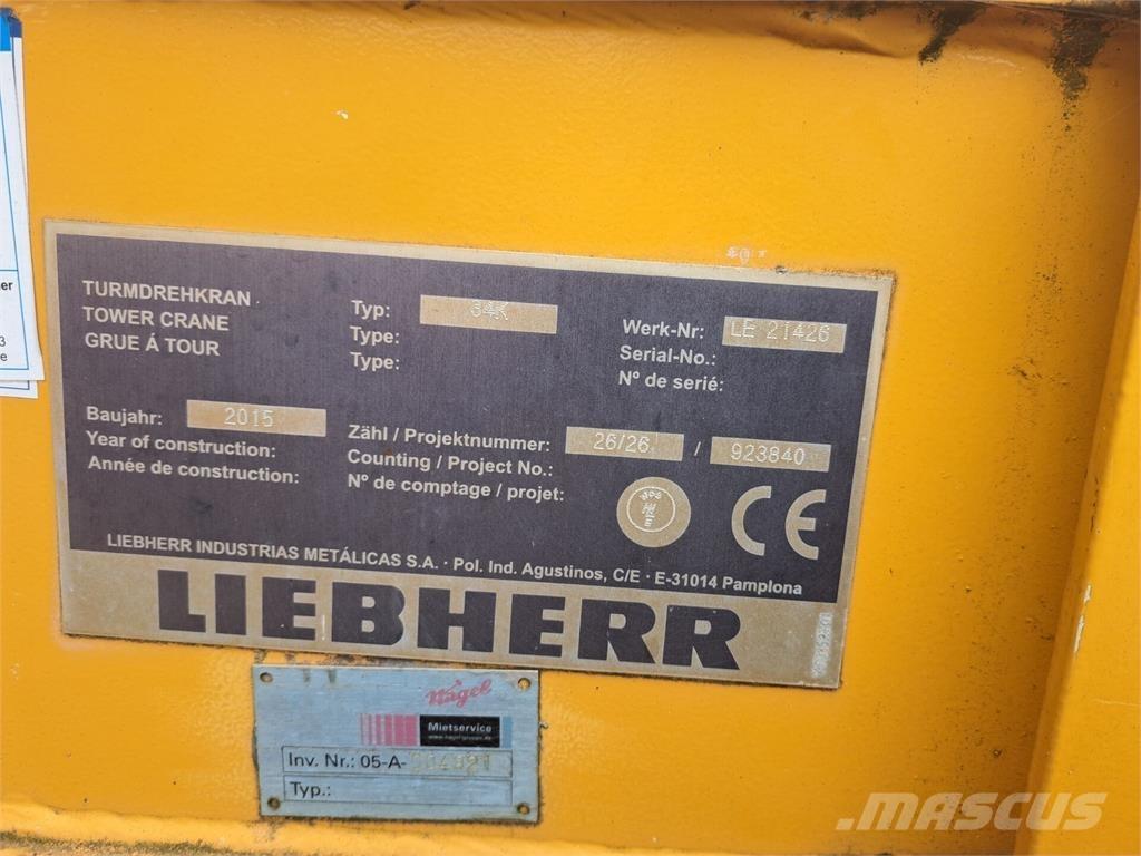 Liebherr 34 K Būvniecība- Citi