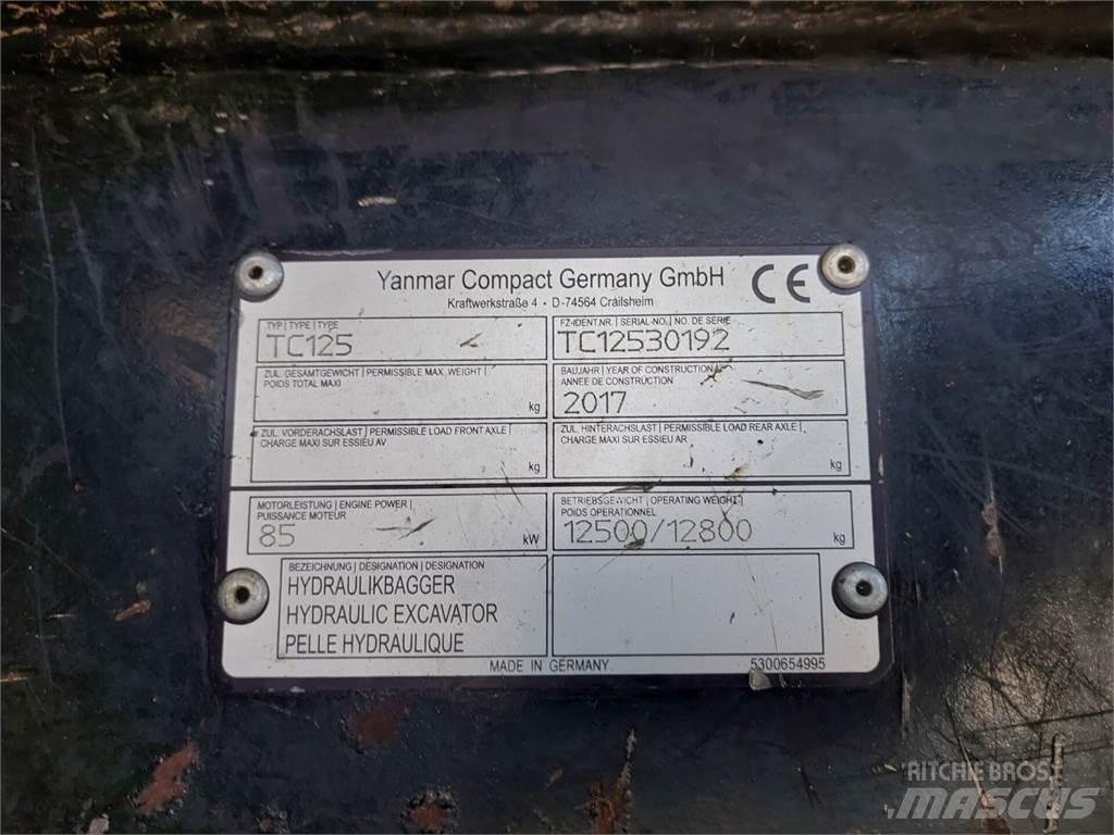 Terex TC 125 Kāpurķēžu ekskavatori