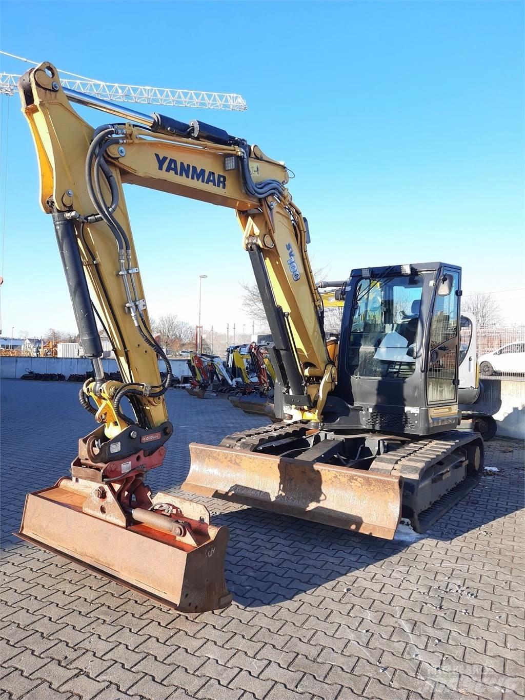 Yanmar SV 100-2PB Kāpurķēžu ekskavatori
