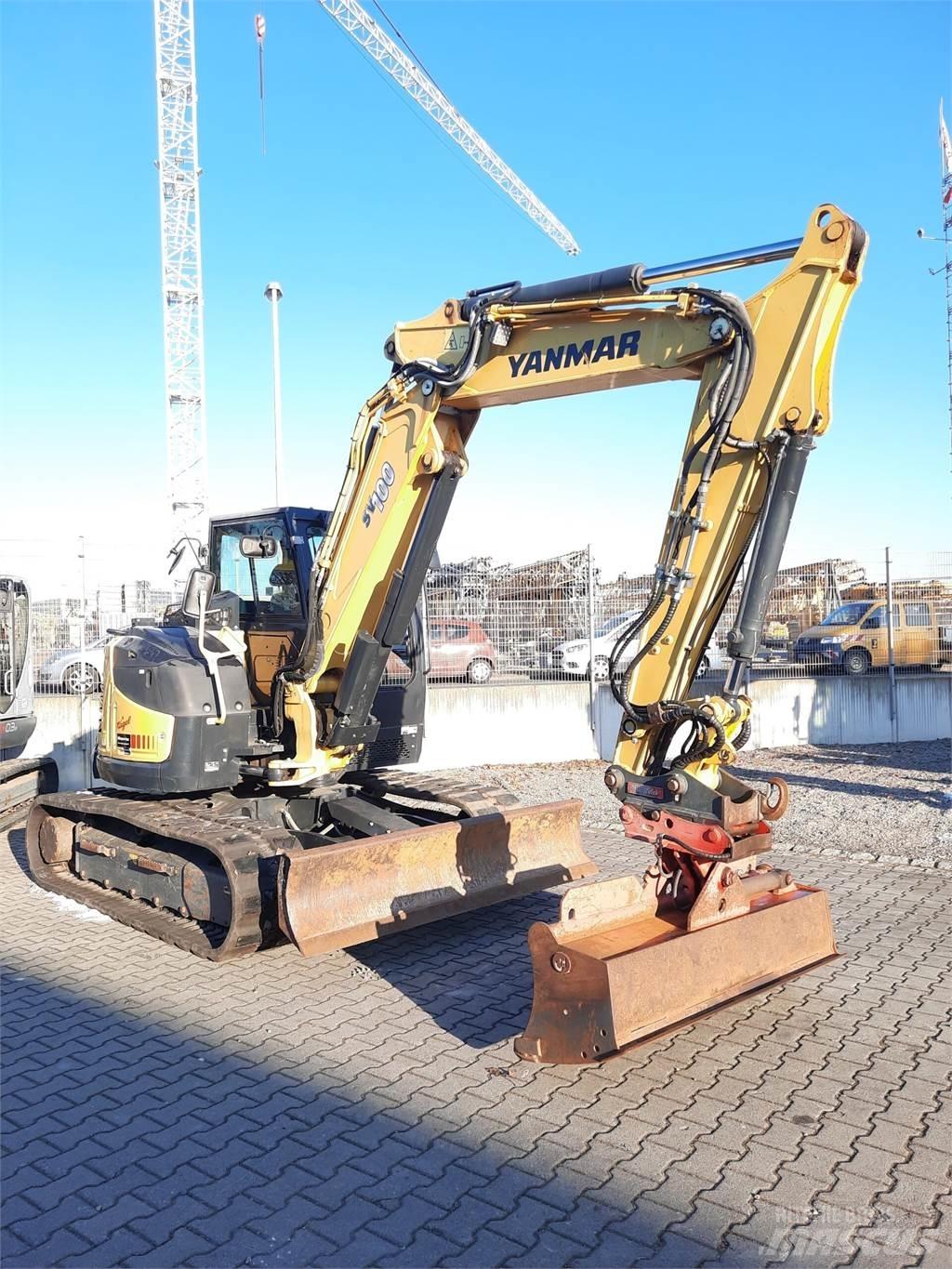 Yanmar SV 100-2PB Kāpurķēžu ekskavatori