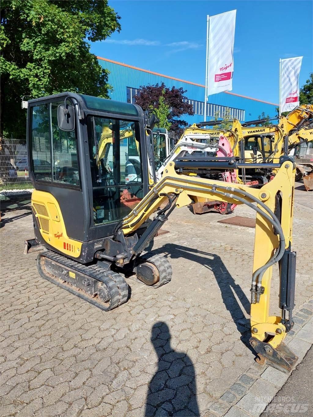 Yanmar SV16 Kāpurķēžu ekskavatori