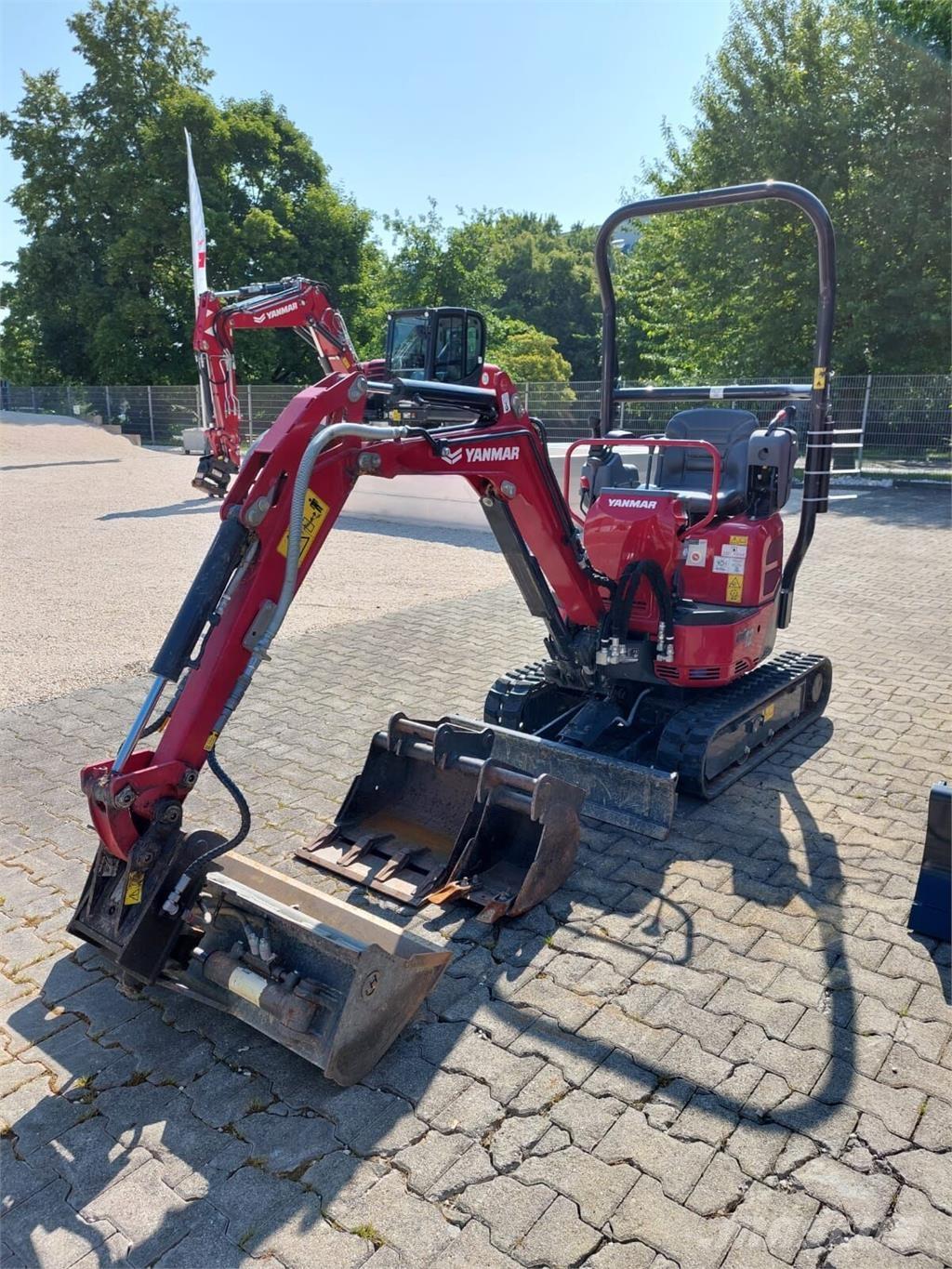 Yanmar Vio 12 Kāpurķēžu ekskavatori