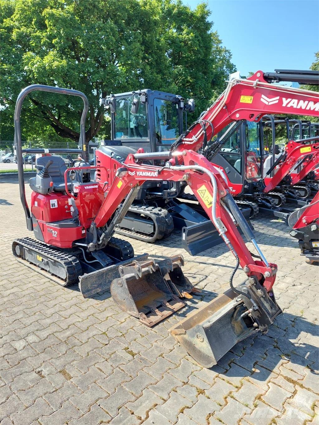 Yanmar Vio 12 Kāpurķēžu ekskavatori