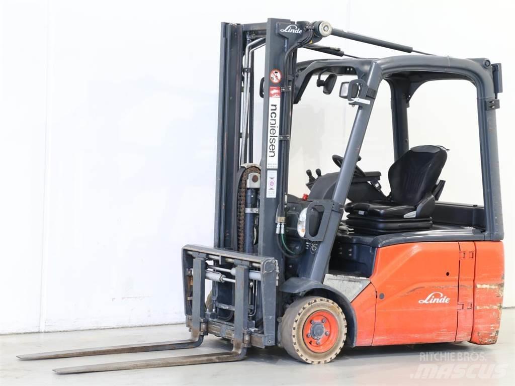 Linde E16/386-01 Elektriskie iekrāvēji