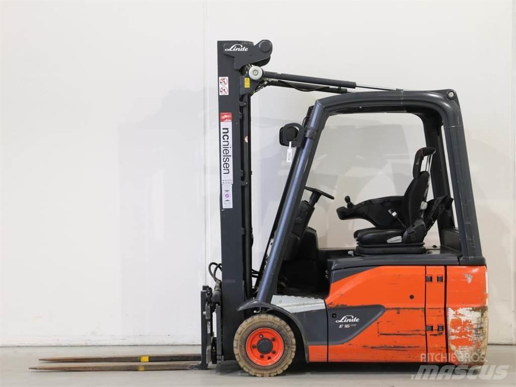 Linde E16/386-02 Elektriskie iekrāvēji