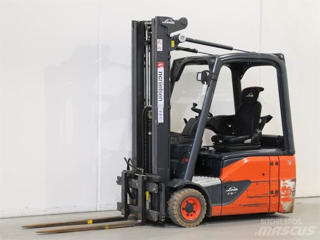 Linde E16/386-02 Elektriskie iekrāvēji