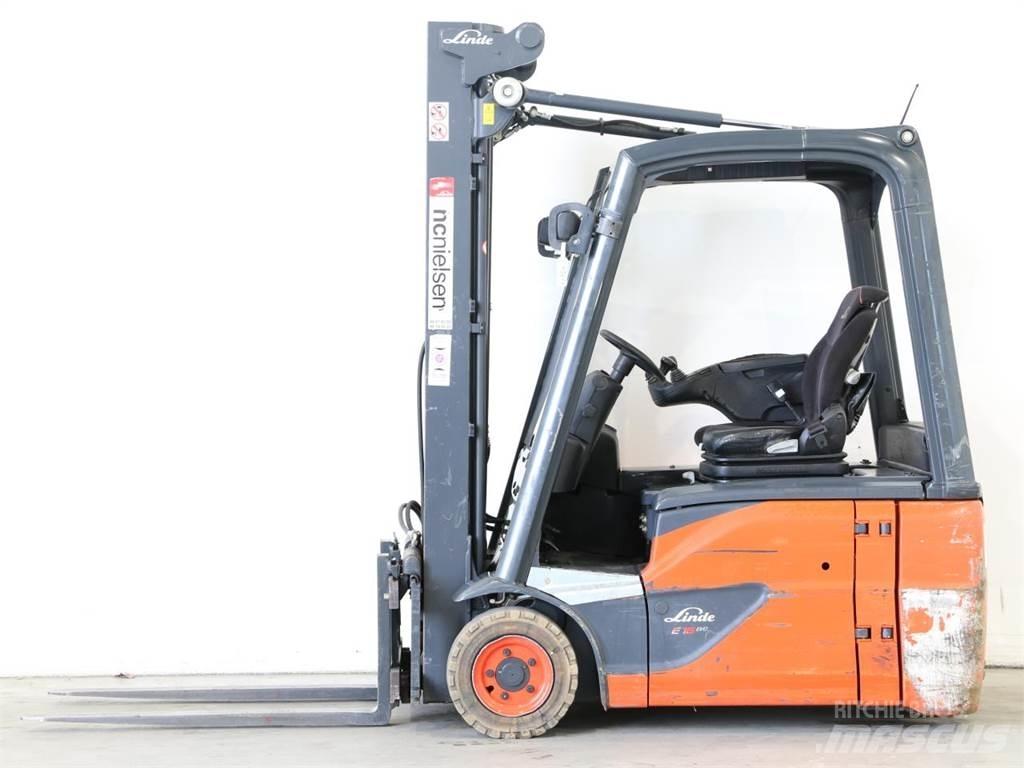 Linde E16/386-02 EVO Elektriskie iekrāvēji