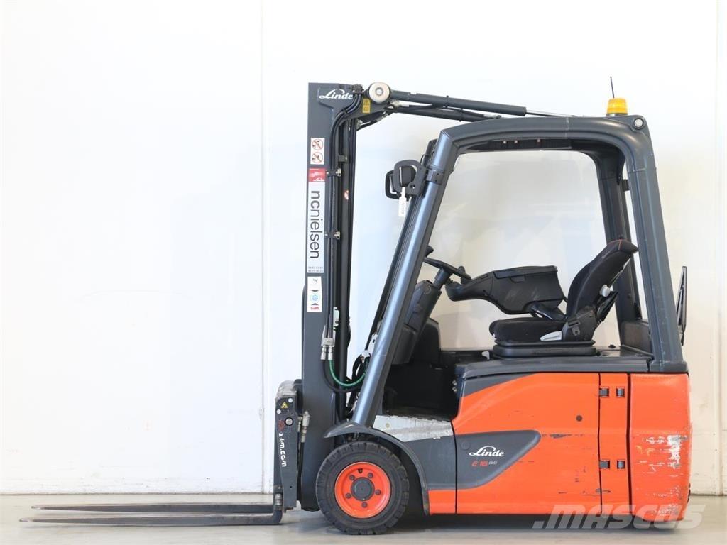 Linde E16/386-02 EVO Elektriskie iekrāvēji