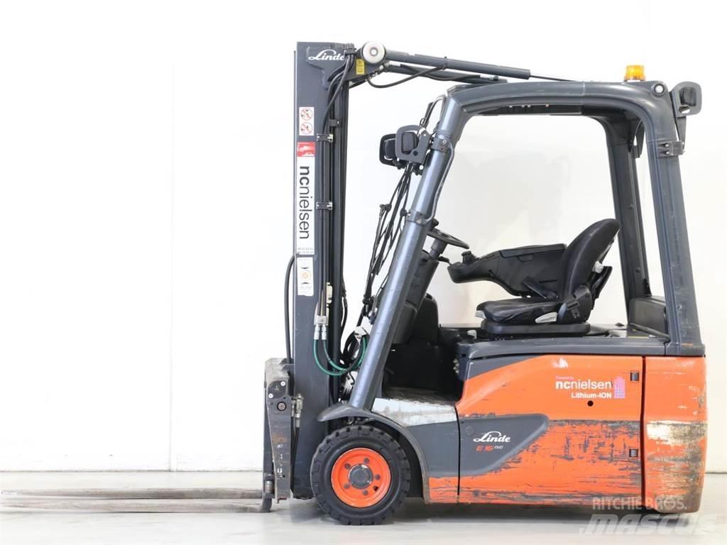 Linde E16/386-02 EVO Elektriskie iekrāvēji