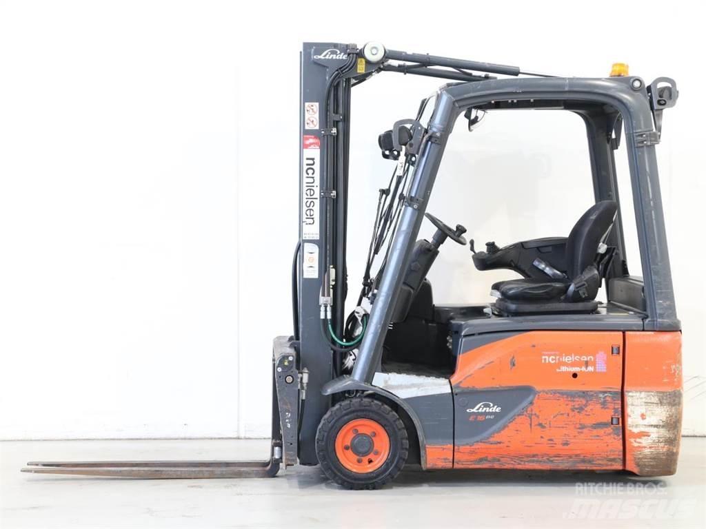 Linde E16/386-02 EVO Elektriskie iekrāvēji
