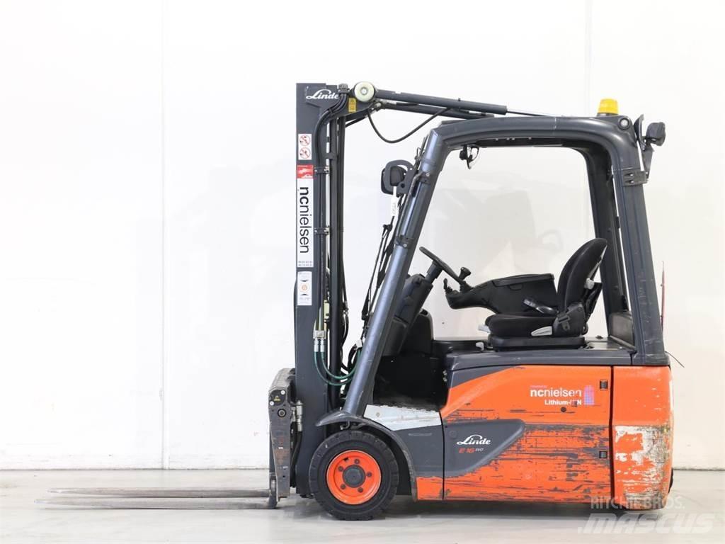 Linde E16/386-02 EVO Elektriskie iekrāvēji