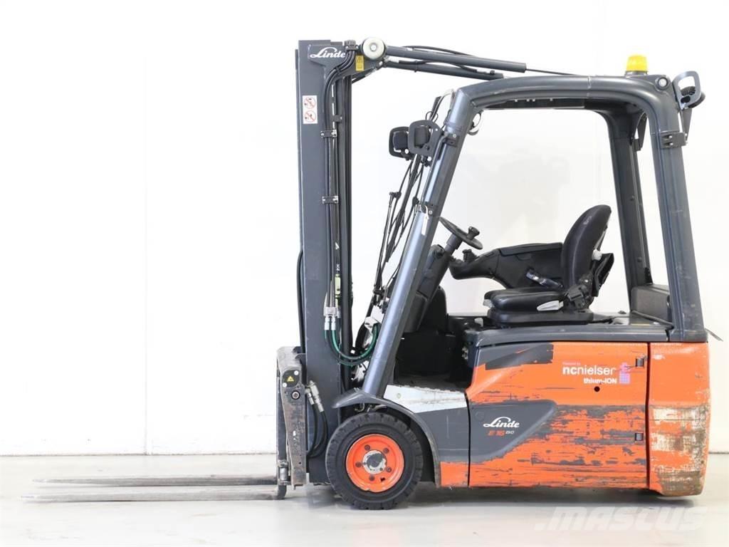 Linde E16/386-02 EVO Elektriskie iekrāvēji